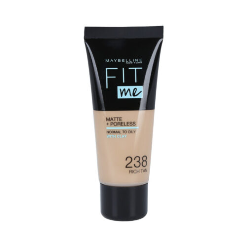 Maybelline Fit Me Foundation 238 Rich Tan Tube 30ML