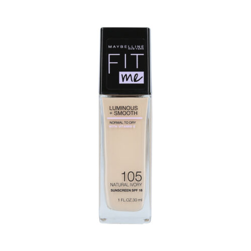 Maybelline Fit Me Luminous + Smooth Foundation 105 Natural Ivory 30ML