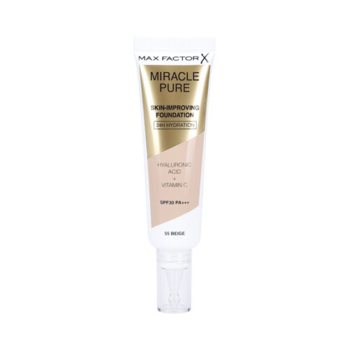 Max Factor Miracle Pure Foundation 55 Beige 30ML
