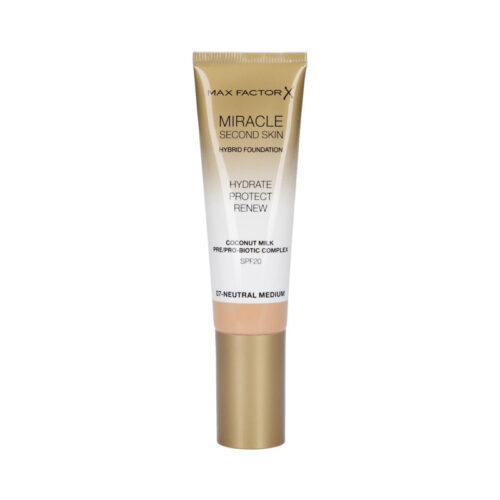 Max Factor Miracle Second Skin Foundation 007 Neutral Medium