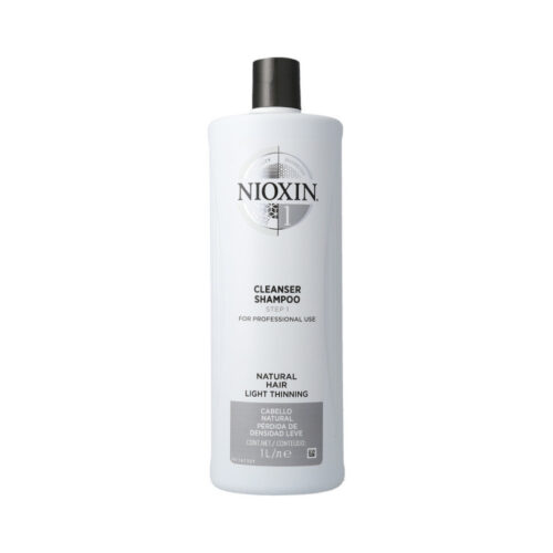 Nioxin Shampoo System 1 Thinning Cleanser Shampoo 1L