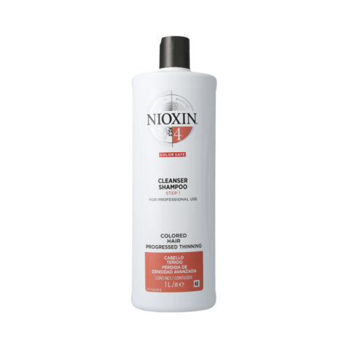 Nioxin Shampoo System 4 Thinning Cleanser 1L